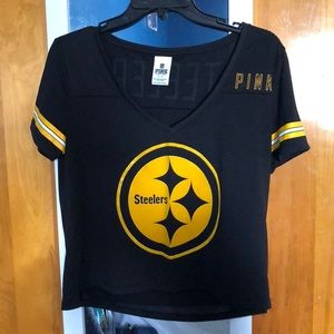 VS Pink Steelers jersey